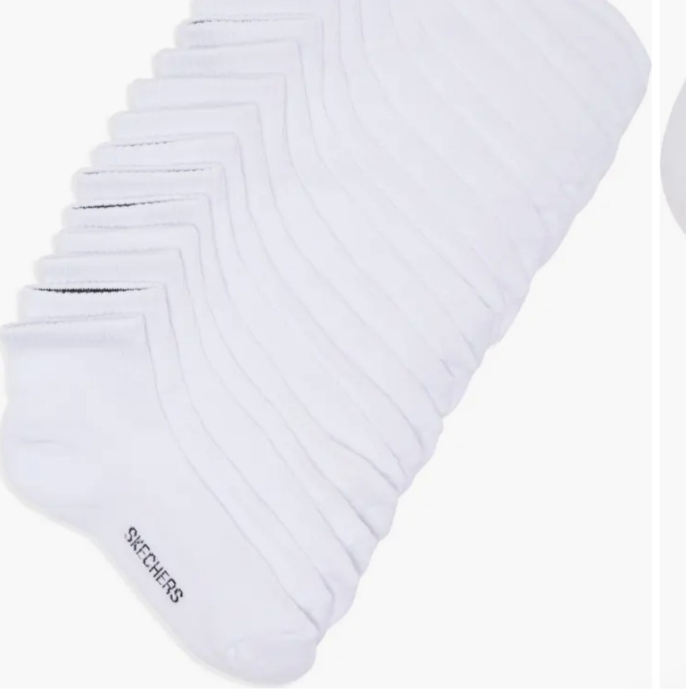 10 Pack Skechers Qtr Crew Socks